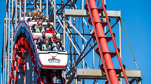 Rollercoaster at Dorney Park